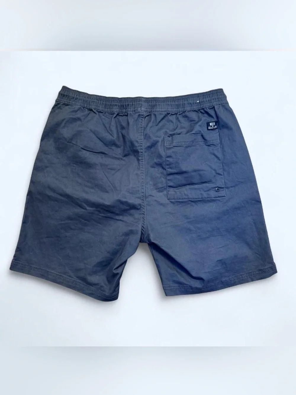 MBX Men's Navy Drawcord Hybrid Shorts - Picture 2 of 8
